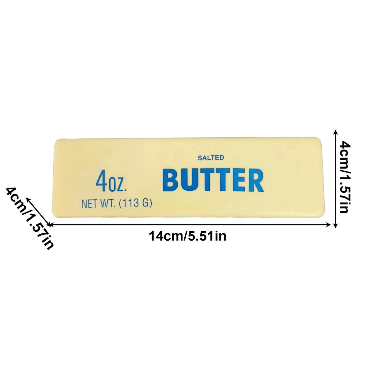 Slow Rise Butter Stick Squishy Small