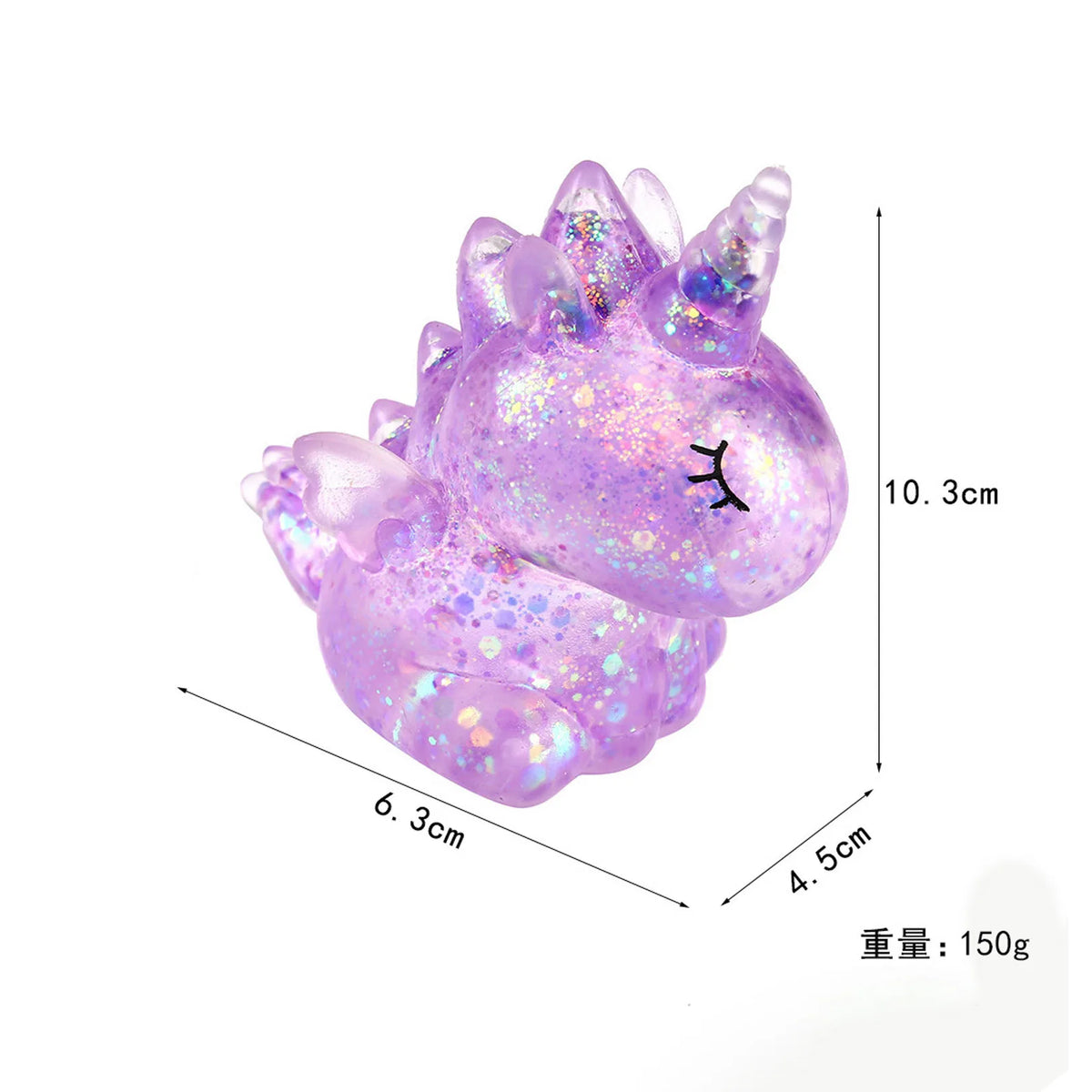 Glitter Unicorn Squishy
