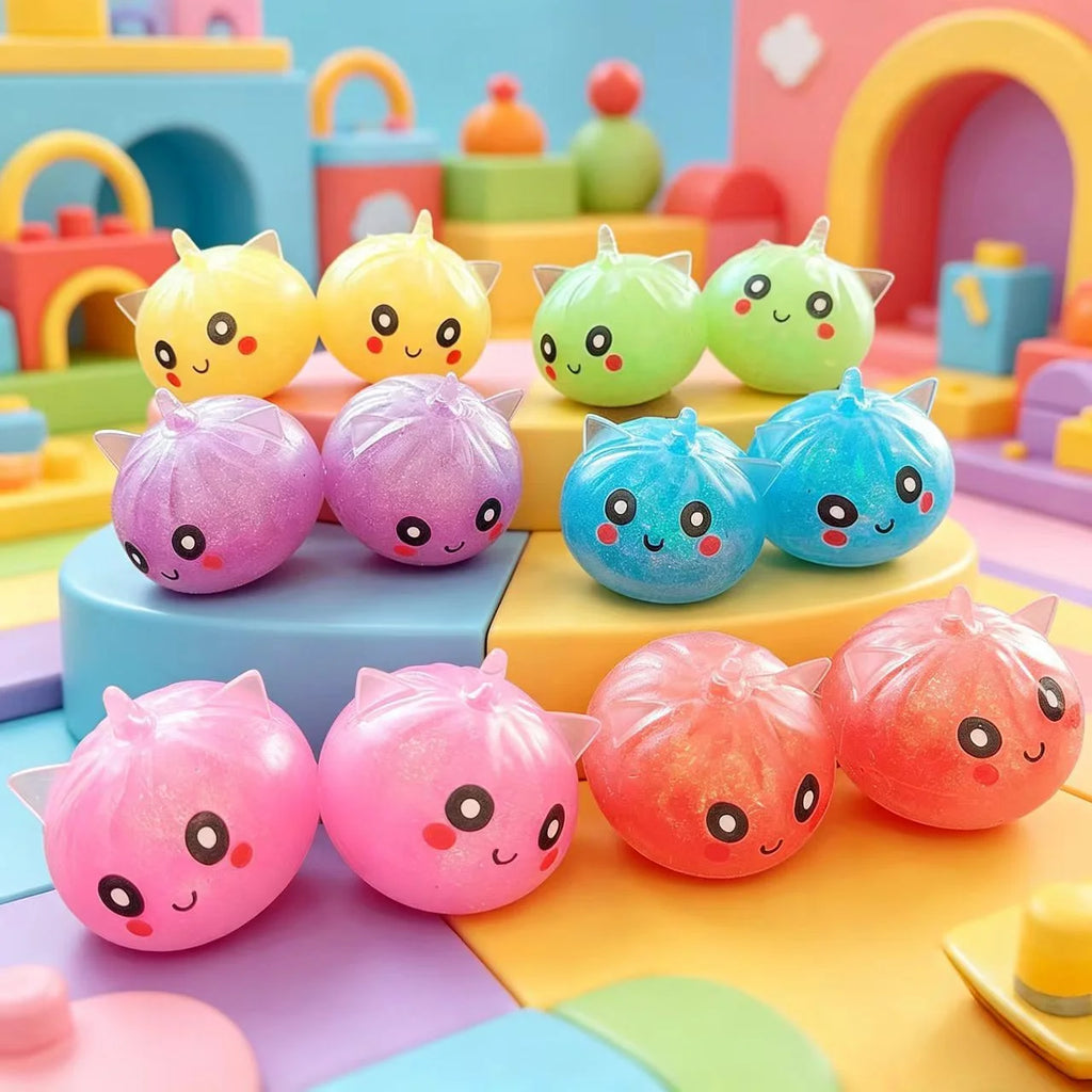 Mini Unicorn Bao Bun Squishy
