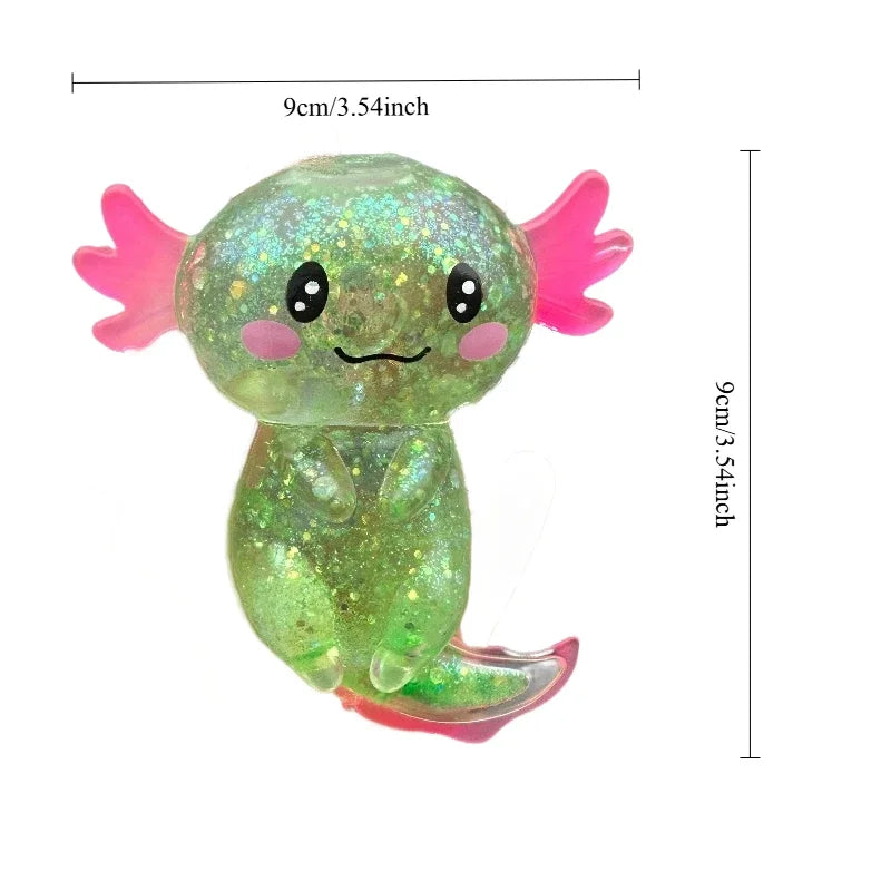 Colorful Axolotl Squishy