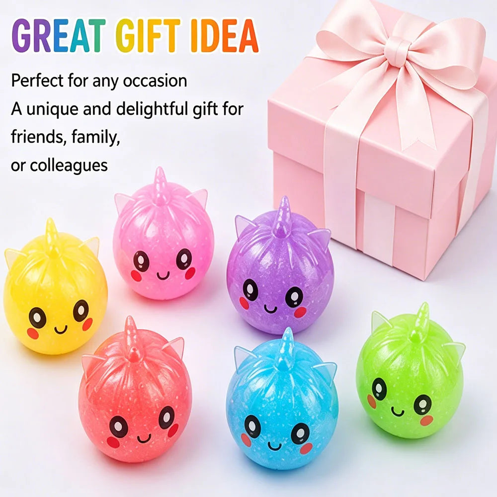 Mini Unicorn Bao Bun Squishy