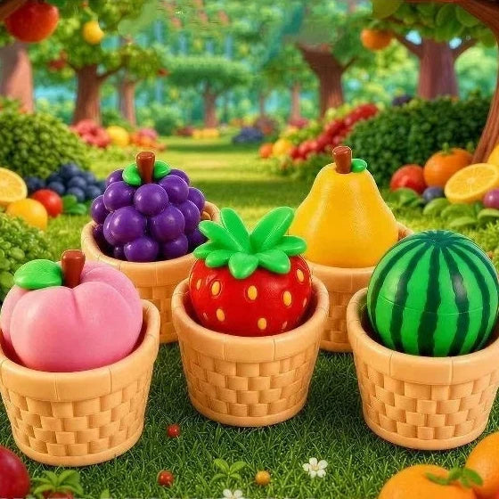 3D Fruit Fidget Clicker