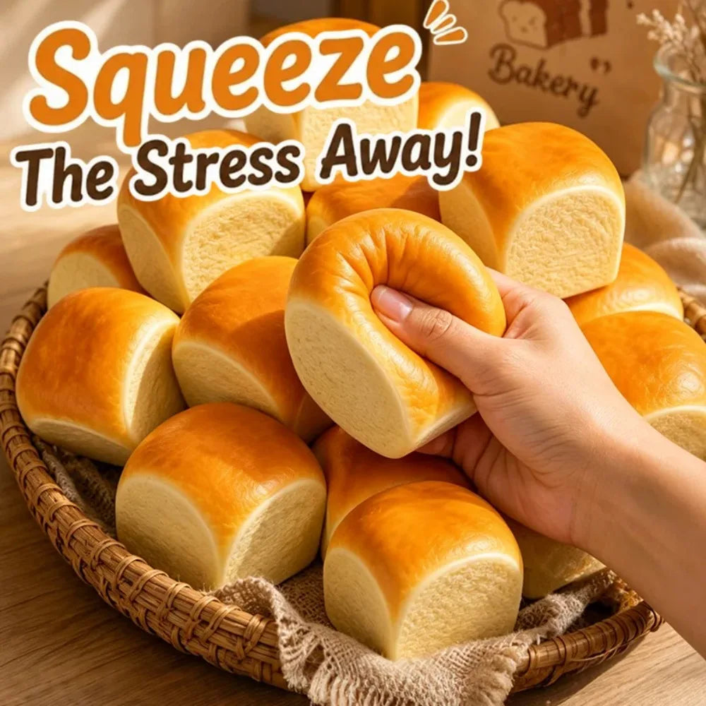 Bread Squishy Toy