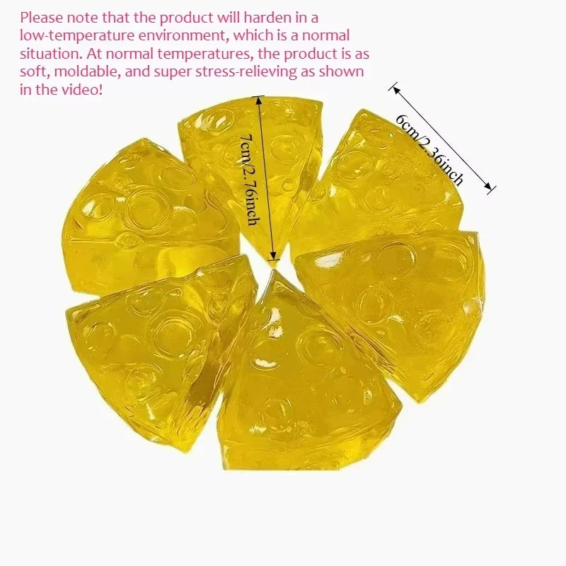 Cheese Squeeze Toy
