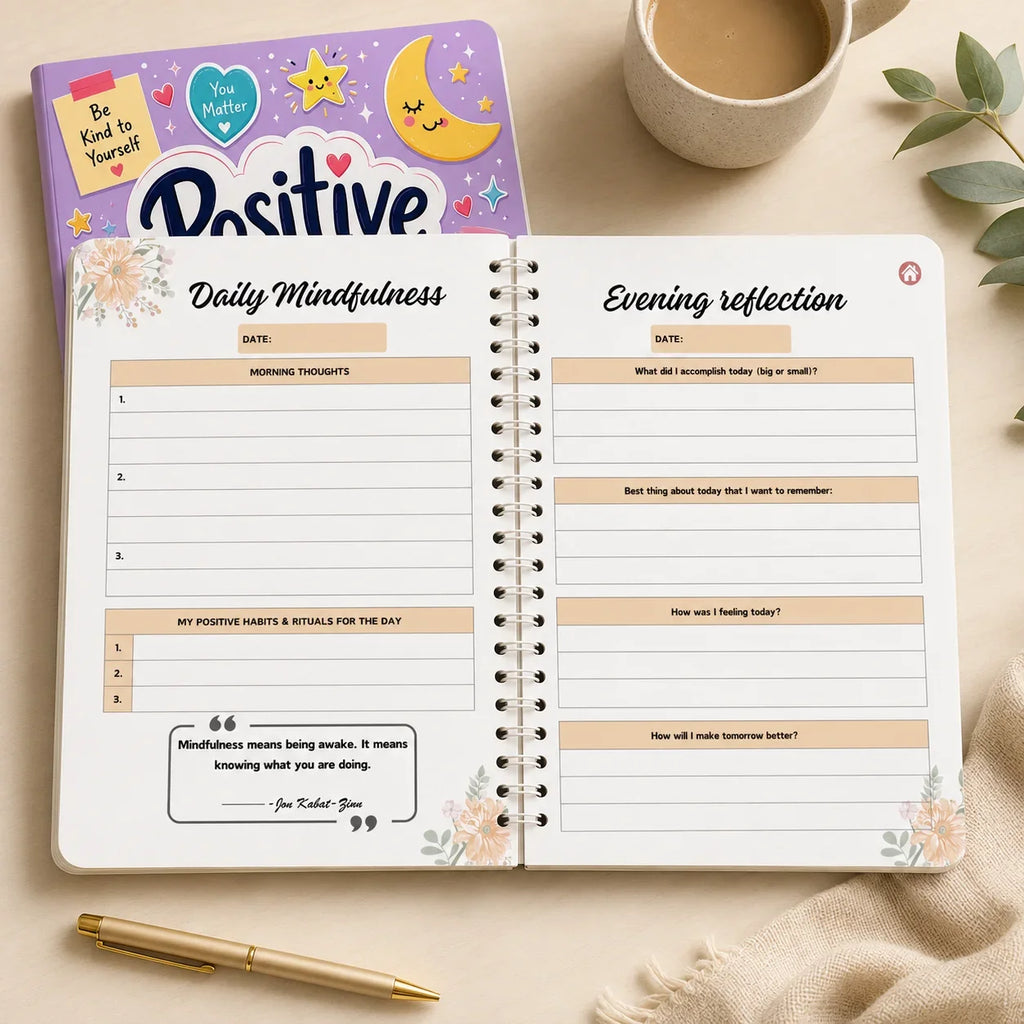 A5 Positive Mind Planner/Journal
