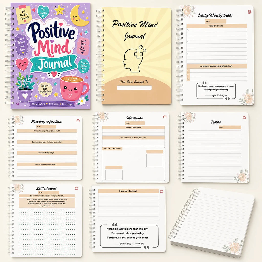A5 Positive Mind Planner/Journal