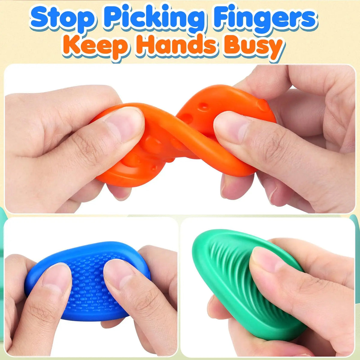 Worry Stone 6 Pack Fidget