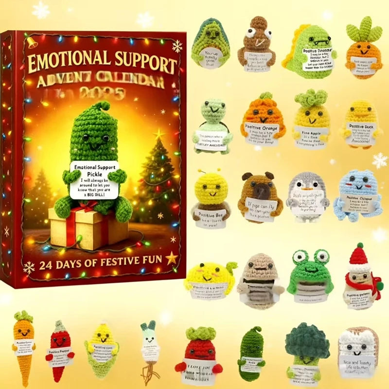 Advent Calendar 24 Days Countdown Emotional Support
