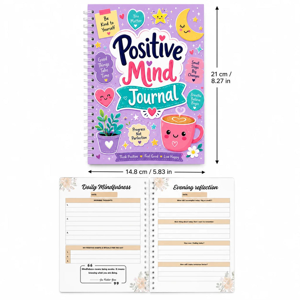 A5 Positive Mind Planner/Journal
