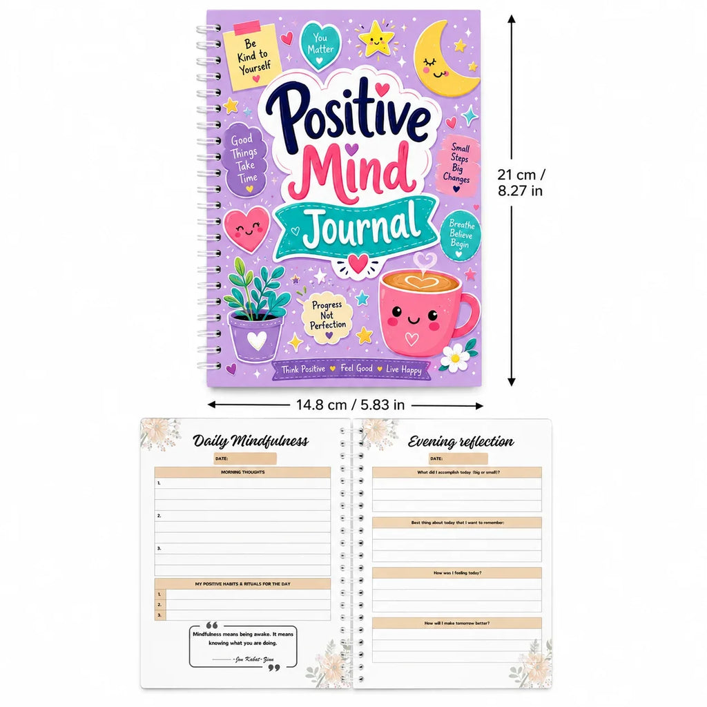 A5 Positive Mind Planner/Journal