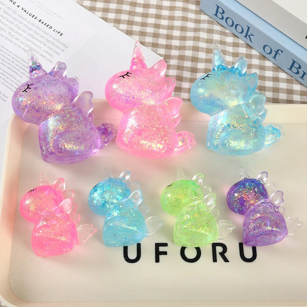 Glitter Unicorn Squishy