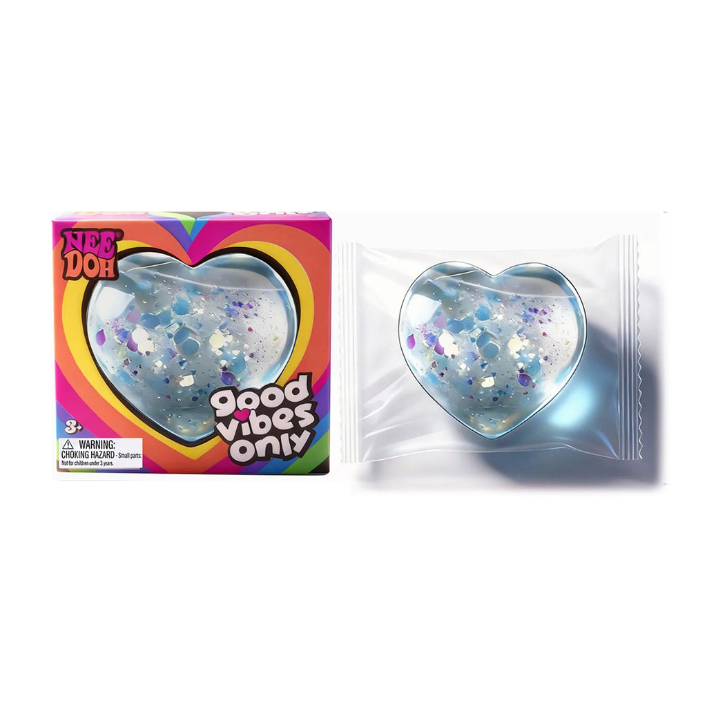 Heart-Shaped Squishy NeeDoh Type