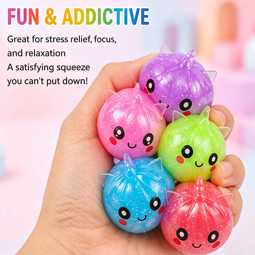 Mini Unicorn Bao Bun Squishy