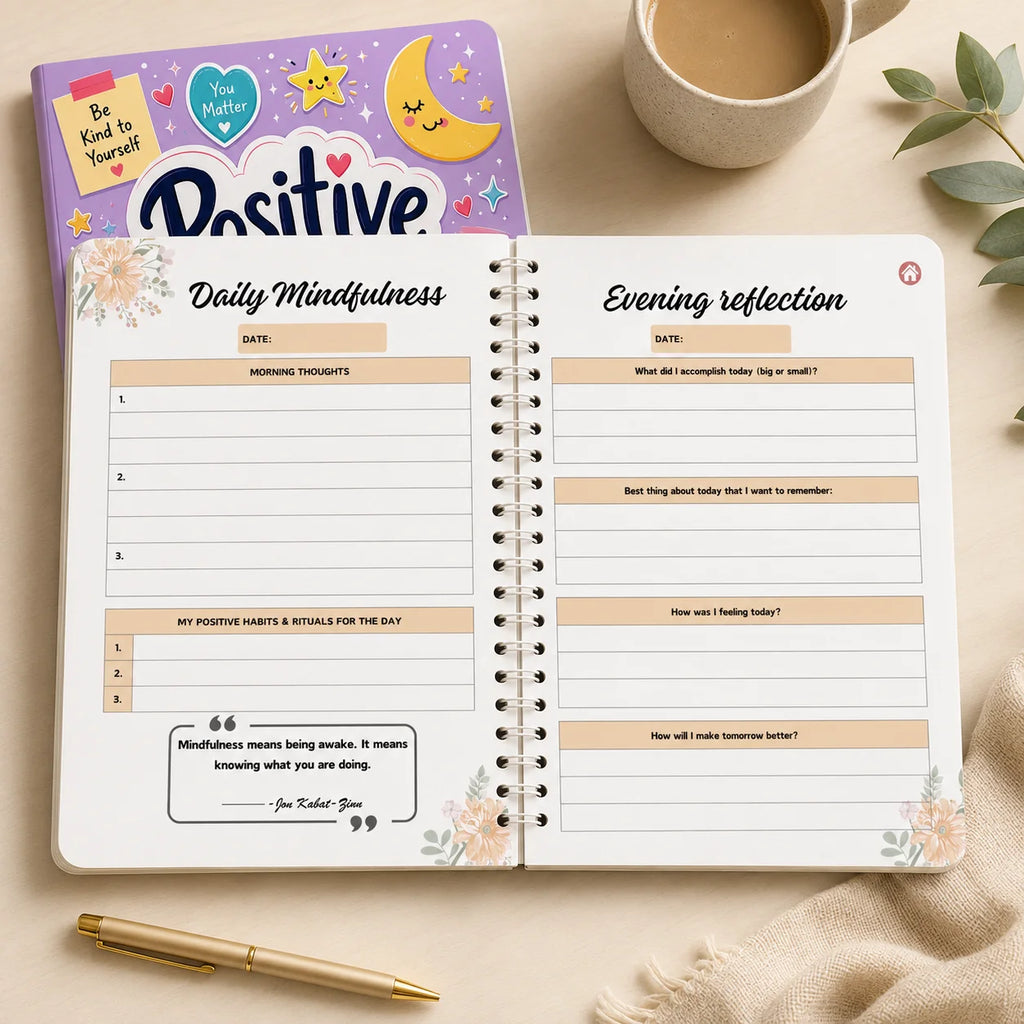 A5 Positive Mind Planner/Journal