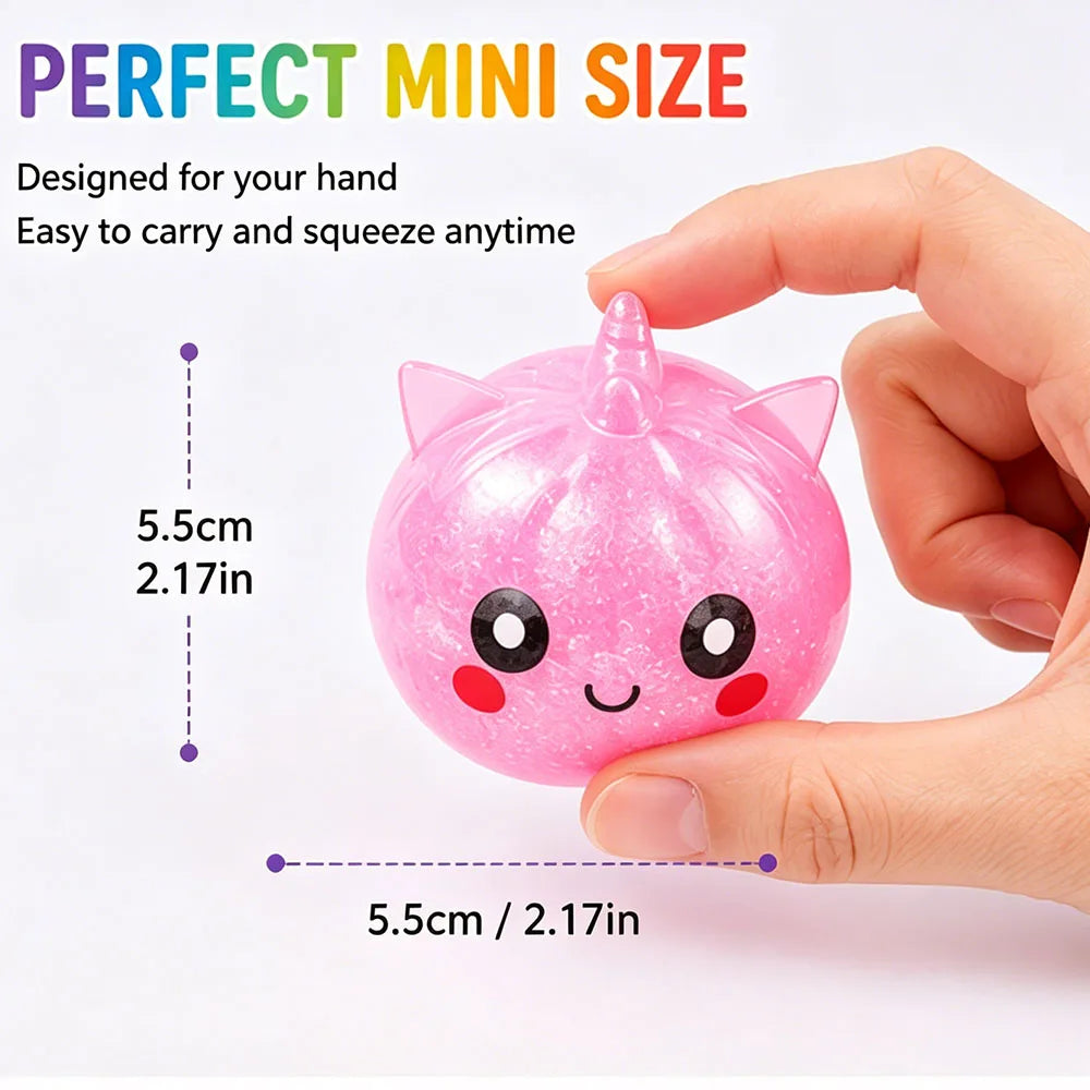 Mini Unicorn Bao Bun Squishy